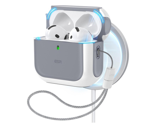 ESR Orbit Halolock Magsafe do Apple AirPods 4. generacji White - 1296579 - zdjęcie 2